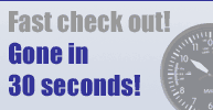 Fat check-out - Gone in 30 seconds!