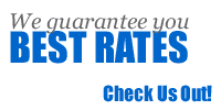 We guarantee you BEST RATES